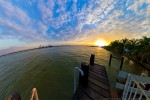 Sunset from the Marinetrap